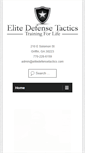 Mobile Screenshot of elitedefensetactics.com